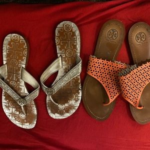 Tory Burch vacation sandals